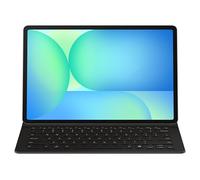 SAMSUNG Galaxy Book Cover Tastiera Slim (con Ai Key) per Galaxy Tab S10 FE+, Piattaforma Staccabile, Esperienza simile al PC, Condivisione tastiera wireless, Nero