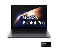 SAMSUNG Galaxy Book4 Pro 14 NOTEBOOK, ", processore Intel® Core Ultra 5 125H , Arc™ GPU, RAM 16 GB, 512 GB SSD, Grey, Windows 11 Home