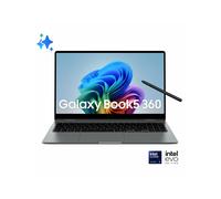 Samsung Galaxy Book5 360 Intel Core Ultra 5 226V Ibrido (2 in 1) 39,6 cm (15.6") Touch screen Full HD 16 GB LPDDR5x-SDRAM 512 GB SSD Wi-Fi 7 (802.11be) Windows 11 Home Grigio