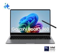 Samsung Galaxy Book5 360 Intel Core Ultra 5 226V Ibrido (2 in 1) 39,6 cm (15.6") Touch screen Full HD 16 GB LPDDR5x-SDRAM 512 GB SSD Wi-Fi 7 (802.11be) Windows 11 Home Grigio