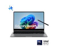 SAMSUNG Galaxy Book5 360 NOTEBOOK CONVERTIBILE, 15,6 ", processore Intel® Core Ultra 5 226V, Arc™ GPU, RAM 16 GB, 512 GB SSD, Grey, Windows 11 Home