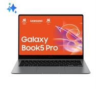Samsung Galaxy Book5 Pro Intel Core Ultra 7 256V Computer portatile 35,6 cm (14") Touch screen WQXGA+ 16 GB LPDDR5x-SDRAM 512 GB SSD Wi-Fi 7 (802.11be) Windows 11 Home Grigio