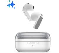 Samsung Galaxy Buds4 White, Auricolari Bluetooth Wireless [ver. italiana] | Equalizzatore Adattivo, Chiamate Cristalline, Audio a 360°, ANC, Controllo Adattivo del Rumore, Galaxy AI con Comandi Vocali