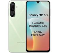 SAMSUNG Galaxy M16 5G Mint Green 128GB 8GB RAM SM-M166P/DS Versione Globale