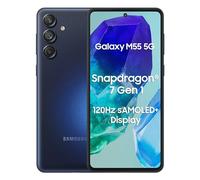 SAMSUNG Galaxy M55 5G 8GB/128GB Blu Scuro (Blu Scuro) Doppia SIM