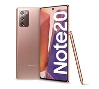 Samsung Galaxy Note20 Smartphone, Display 6.7" Super AMOLED Plus FHD+, 3 fotocamere posteriori, 256GB, RAM 8GB, Batteria 4300 mAh, Dual Sim + eSim, Android 10, Mystic Bronze [Versione Italiana]