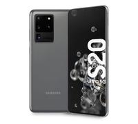 Samsung Galaxy S20 Ultra Smartphone, 5G, Display 6.9" Dynamic AMOLED 2X, 4 Fotocamere Posteriori, 128 GB Espandibili, RAM 12 GB, 5000 mAh, Hybrid SIM/eSIM, Grigio (Cosmic)