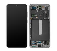 Samsung Galaxy S21 FE LCD Touchscreen Chassis Originale Samsung bianco - Nouvo