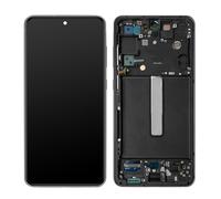 Samsung Galaxy S21 FE LCD Touchscreen Chassis Originale Samsung nero - Nouvo
