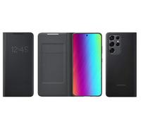 Samsung Galaxy S21 Ultra 5G Smart LED View Cover Wallet Cover EF-NG998, Uffic...