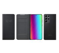 Samsung Galaxy S21 Ultra 5G Smart LED View Wallet Cover EF-NG998 Custodia Uff...