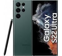 Samsung Galaxy S22 Ultra 5G Smartphone, 6.8 Zoll Dynamic AMOLED Display 2X, 120Hz, HDR10+, 108MP Kamera, 5.000 mAh Akku, Hybrid-SIM, Android 12 to 13 - Deutsche Version (128 GB, Green)