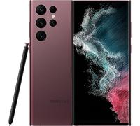 SAMSUNG Galaxy S22 Ultra 5G Smartphone Android senza SIM, 8GB RAM e 128 GB Memoria Interna, Display 6.8’’¹ Dynamic AMOLED 2X, 5 Fotocamere, 108MP, Burgundy 2022 [Versione Italiana]