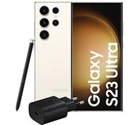 Samsung Galaxy S23 Ultra, Caricatore incluso, Smartphone Android, Display 6.8'' Dynamic AMOLED 2X, Fotocamera 200MP, RAM 12GB, 512 GB, 5.000 mAh, Cream [Versione italiana]