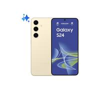 Samsung Galaxy S24 Smartphone AI, Display 6.2'' FHD+ Dynamic AMOLED 2X, Fotocamera 50MP, RAM 8GB, 256GB, 4.000 mAh, Amber Yellow