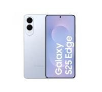 Samsung Galaxy S25 Edge, Smartphone AI, Display 6.7'' QHD+ Dynamic AMOLED 2X, Fotocamera 200MP, RAM 12GB, 256GB, 3.900 mAh, Titanium Icyblue