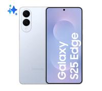 Samsung Galaxy S25 Edge, Smartphone AI, Display 6.7'' QHD+ Dynamic AMOLED 2X, Fotocamera 200MP, RAM 12GB, 256GB, 3.900 mAh, Titanium Icyblue