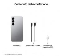 Samsung Galaxy S25 5G 128GB 12GB Ram Silver Shadow EE Europa