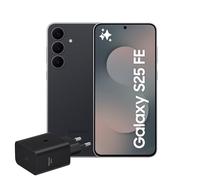 Samsung Galaxy S25 FE con caricatore 45W EP-T4511NBEGEU, Smartphone AI con 3 anni di Garanzia del produttore, RAM 8GB, 256GB, Jetblack