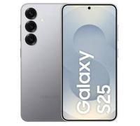 Samsung Galaxy S25 Smartphone AI, Display 6.2'' FHD+ Dynamic AMOLED 2X, Fotocamera 50MP, RAM 12GB, 256GB, 4.000 mAh, Silver shadow