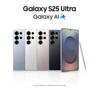 Samsung Galaxy S25 Ultra Smartphone AI, Display 6.9'' QHD+ Dynamic AMOLED 2X, Fotocamera 200MP, RAM 12GB, 512GB, 5.000 mAh, Titanium Black