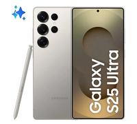 Samsung Galaxy S25 Ultra Smartphone AI, Display 6.9'' QHD+ Dynamic AMOLED 2X, Fotocamera 200MP, RAM 12GB, 256GB, 5.000 mAh, Titanium Gray