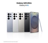 Samsung Galaxy S25 Ultra Smartphone AI, Display 6.9'' QHD+ Dynamic AMOLED 2X, Fotocamera 200MP, RAM 12GB, 1TB, 5.000 mAh, Titanium Gray