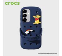Samsung Galaxy S25 Ultra x Crocs Custodia Navy Cover con Charms Jibbitz...