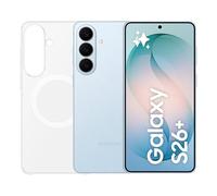 Samsung Galaxy S26+ con Clear Magnet Case, Smartphone AI 3 anni di Garanzia del produttore, 512GB, Sky Blue