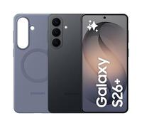Samsung Galaxy S26+ con Silicone Magnet Case Blue Violet, Smartphone AI 3 anni di Garanzia del produttore, 512GB, Black