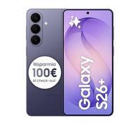 Samsung Galaxy S26+ Smartphone AI, 256GB, 3 anni di Garanzia, Processore Avanzato, Assistente Foto, Creative Studio, Camera 50 MP, 4900 mAh, Cobalt Violet [Versione italiana]