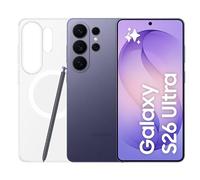 Samsung Galaxy S26 Ultra con Clear Magnet Case, Smartphone AI 3 anni di Garanzia del produttore, 256GB, Cobalt Violet