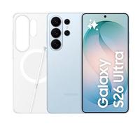 Samsung Galaxy S26 Ultra con Clear Magnet Case, Smartphone AI 3 anni di Garanzia del produttore, 512GB, Sky Blue