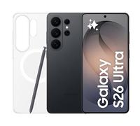 Samsung Galaxy S26 Ultra Enterprise Edition con Clear Magnet Case, Smartphone AI 3 anni di Garanzia del produttore, 512GB, Black