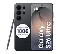 Samsung Galaxy S26 Ultra Smartphone AI, 1TB, 3 anni di Garanzia, Privacy Display Integrato, Processore Potente, Assistente Foto, Camera 200 MP, 5000 mAh, Black [Versione italiana]