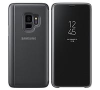 Samsung Galaxy S9 Clear View Standing Cover, Nero