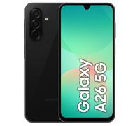 Samsung Galaxy A26 5G, Smartphone con Funzioni intelligenti, Display Super AMOLED 6.7”, 6GB RAM, 128GB, Batteria 5.000 mAh, memoria espandibile, Black