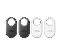 Samsung Galaxy SmartTag2 (4 Pezzi) Localizzatore Bluetooth con Modalità Smarrito, Design compatto, Batteria a lunga durata, Resistenza IP67, Black e White 2023