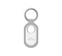 SAMSUNG Galaxy SmartTag2 - Custodia robusta con supporto per localizzatore GPS, custodia protettiva con portachiavi, motivo antiscivolo sul lato, protezione paraurti sul fondo, EF-RT560TJEGUS, grigio