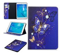 Samsung Galaxy Tab A 9.7 case, Saturcase Beautiful modello PU Flip supporto della carta custodia protettiva per Samsung Galaxy Tab A 9.7 SM-T550 T555 BFT-2