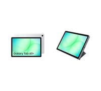 Samsung Galaxy Tab A11+ con Book Cover Black, Tablet Android, 5G, 6GB RAM, 128GB, 11.0" 90Hz Display, Silver [Versione Italiana]