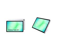 Samsung Galaxy Tab A11+ con Book Cover White, Tablet Android, WiFi, 6GB RAM, 128GB, 11.0" 90Hz Display, Silver [Versione Italiana]