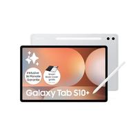 Samsung Galaxy Tab S10+ AI Tablet Android, 12 GB di RAM, 256 GB di memoria, schermo AMOLED, rivestimento antiriflesso, include S Pen, WiFi, Platinum Silver