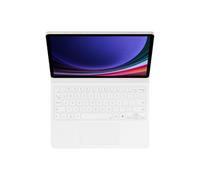 Samsung Galaxy Tab S10+/Ultra & S9/S9 FE Series Tastiera con Tasto AI (Bianco, S9/S9 FE (DX725))
