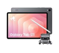 Samsung Galaxy Tab S11 con 3 anni di garanzia & Galaxy Buds3 Pro, Tablet AI, 5G, Design Leggero, DeX, RAM 12GB, 128 GB, Batteria a Lunga Durata, Gray [Versione Italiana]
