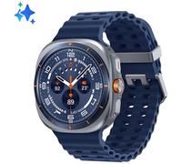 Samsung Galaxy Watch Ultra 2025 (Titanium Blue, LTE, 47mm) Smartwatch Galaxy AI, Design Resistente agli Urti, Batteria a Lunga Durata, Cassa in Titanio di Grado Aerospaziale [Versione Italiana]