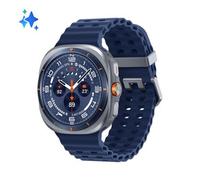 Samsung Galaxy Watch Ultra 2025 (Titanium Blue, LTE, 47mm) Smartwatch Galaxy AI, Design Resistente agli Urti, Batteria a Lunga Durata, Cassa in Titanio di Grado Aerospaziale [Versione Italiana]
