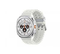 Samsung Galaxy Watch Ultra Smartwatch Galaxy AI, Resistenza estrema, Batteria a lunga durata, Sirena di emergenza, LTE, Cassa in titanio di grado aerospaziale 47mm Titanium White