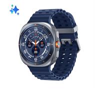 Samsung Galaxy Watch Ultra 2025 (Titanium Blue, LTE, 47mm) Smartwatch Galaxy AI, Design Resistente agli Urti, Batteria a Lunga Durata, Cassa in Titanio di Grado Aerospaziale [Versione Italiana]