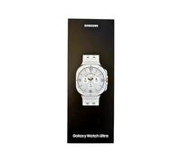 Samsung Galaxy Watch Ultra Smartwatch Galaxy AI, Resistenza estrema, Batteria a lunga durata, Sirena di emergenza, LTE, Cassa in titanio di grado aerospaziale 47mm Titanium White